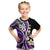Plumeria Polynesian Kid T Shirt Trending Purple LT6 Purple - Polynesian Pride