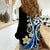 Plumeria Polynesian Women Casual Shirt Trending Blue LT6 - Polynesian Pride