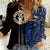 Custom Northern Mariana Islands Women Casual Shirt Polynesian Tribal LT6 Female Blue - Polynesian Pride