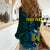 Custom Solomon Islands Women Casual Shirt Polynesian Tribal LT6 - Polynesian Pride