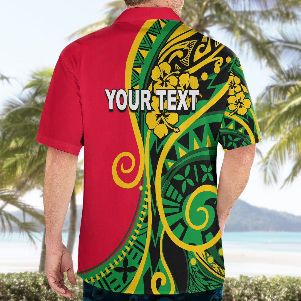(Custom Personalised) Vanuatu Hawaiian Shirt Polynesian Patterns LT6 - Polynesian Pride