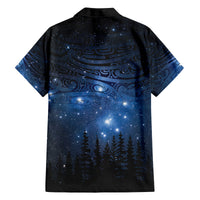 Matariki Te Tau Hou Māori Family Matching Long Sleeve Bodycon Dress and Hawaiian Shirt New Zealand Starry Sky LT7 - Polynesian Pride
