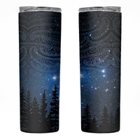 Matariki Te Tau Hou Māori Skinny Tumbler New Zealand Starry Sky LT7 Galaxy - Polynesian Pride