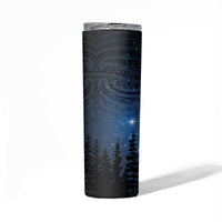 Matariki Te Tau Hou Māori Skinny Tumbler New Zealand Starry Sky LT7 - Polynesian Pride