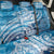 World Ocean Day Polynesian Pattern Back Car Seat Cover Crystal Waves