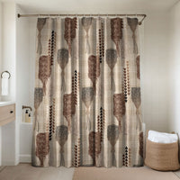 Aloha Hawaii Vintage Kahili Pa'a Lima Bathroom Set Palaka Print Cozy Beige