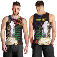 New Caledonia Kanaky Personalized Men Tank Top Kagu Bird Emblem LT7 - Polynesian Pride