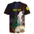 New Caledonia Kanaky Personalized Rugby Jersey Kagu Bird Emblem - Polynesian Pride