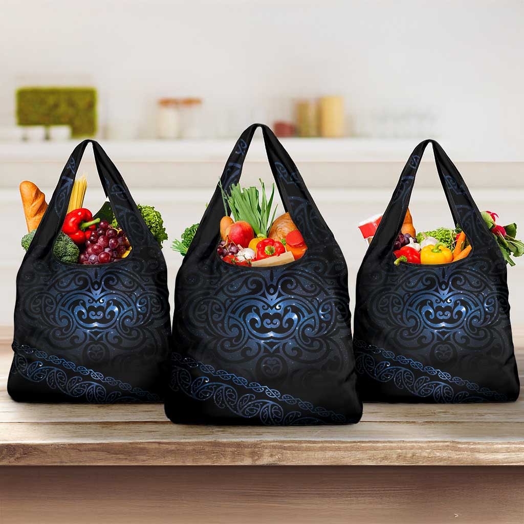 New Zealand Matariki Grocery Bag Cosmic Style