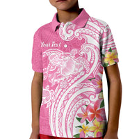 Aloha Maui Island Personalized Kid Polo Shirt Rose Dreamy Turtle LT7 Kid Rose Pink - Polynesian Pride