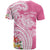 Aloha Maui Island Personalized T Shirt Rose Dreamy Turtle