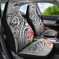 Aloha Kahoolawe Island Personalized Car Seat Cover Ashen Dreamy Turtle LT7 - Polynesian Pride