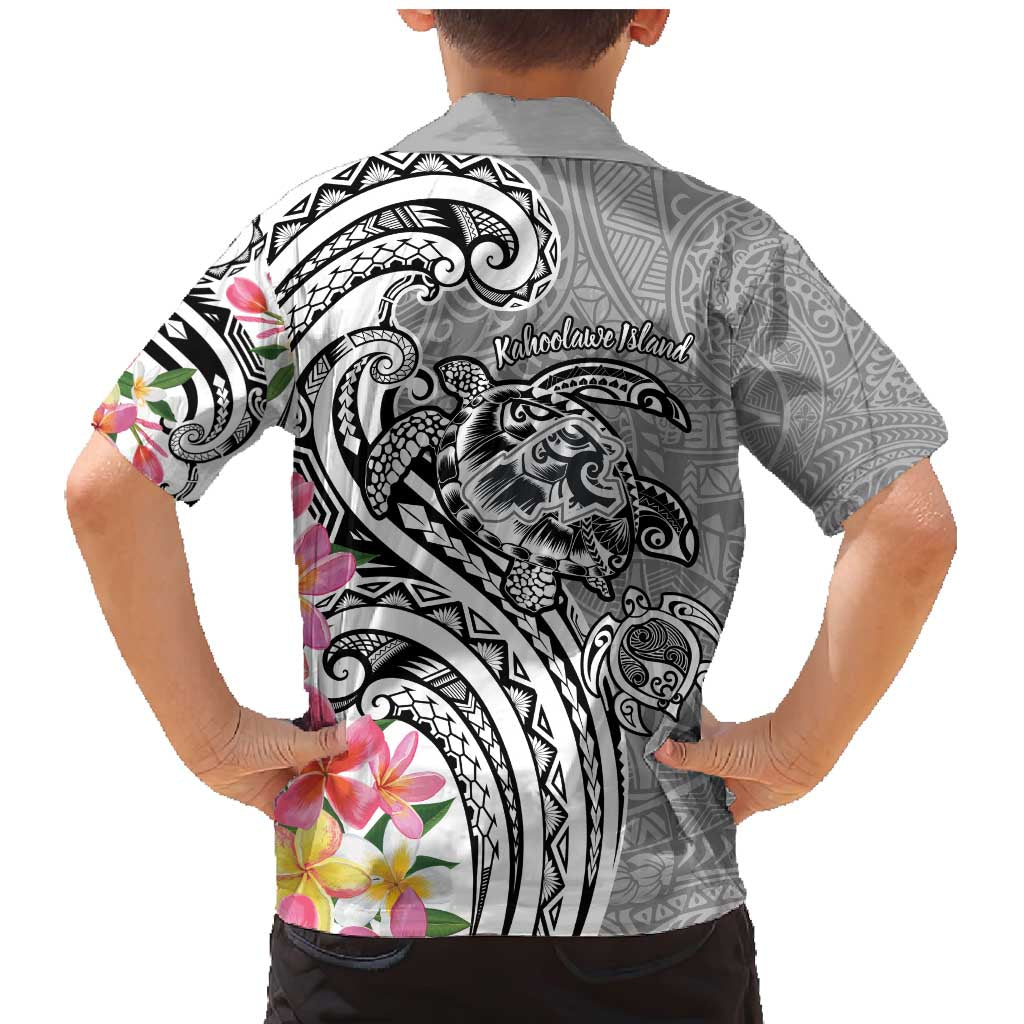 Aloha Kahoolawe Island Personalized Family Matching Mermaid Dress and Hawaiian Shirt Ashen Dreamy Turtle LT7 - Polynesian Pride