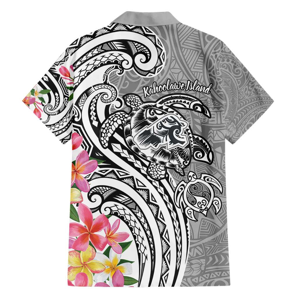 Aloha Kahoolawe Island Personalized Hawaiian Shirt Ashen Dreamy Turtle LT7 - Polynesian Pride
