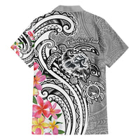 Aloha Kahoolawe Island Personalized Hawaiian Shirt Ashen Dreamy Turtle LT7 - Polynesian Pride