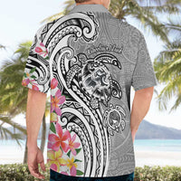 Aloha Kahoolawe Island Personalized Hawaiian Shirt Ashen Dreamy Turtle LT7 - Polynesian Pride