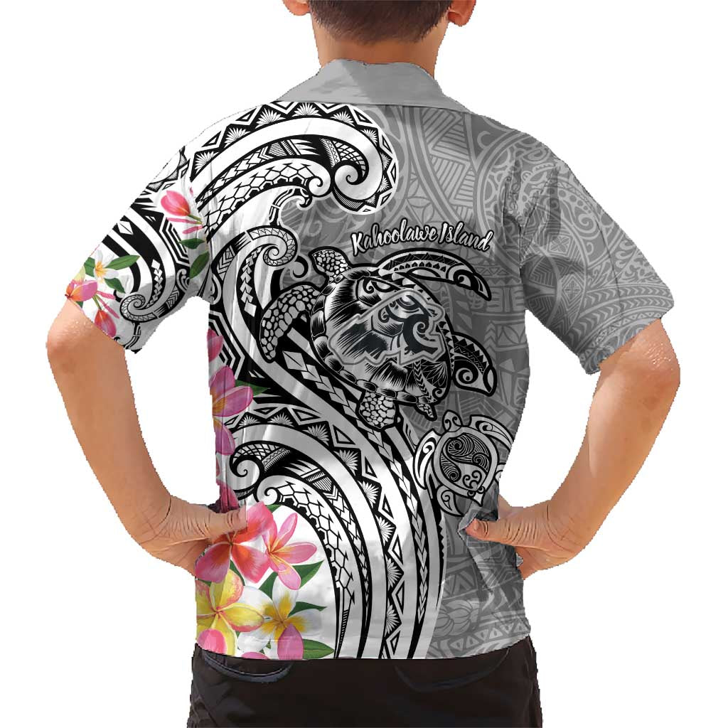 Aloha Kahoolawe Island Personalized Hawaiian Shirt Ashen Dreamy Turtle LT7 - Polynesian Pride