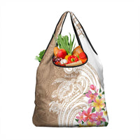 Aloha Niihau Island Personalized Grocery Bag Beige Dreamy Turtle LT7 1-pack One Size Beige - Polynesian Pride