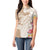 Aloha Ni’ihau Island Personalized Women Polo Shirt Beige Dreamy Turtle