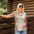 Aloha Ni’ihau Island Personalized Women Polo Shirt Beige Dreamy Turtle