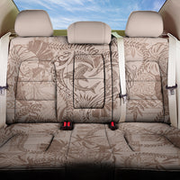 Hawaii Father's Day Vintage Lei Back Car Seat Cover Hauoli la Makuakane - Beige LT7 One Size Beige - Polynesian Pride