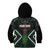 Maori Taiaha Pounamu Whakairo Personalized Kid Hoodie Jade Poutama Motifs