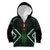 Maori Taiaha Pounamu Whakairo Personalized Kid Hoodie Jade Poutama Motifs