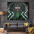Maori Taiaha Pounamu Whakairo Personalized Tapestry Jade Poutama Motifs
