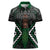 Maori Taiaha Pounamu Whakairo Personalized Women Polo Shirt Jade Poutama Motifs