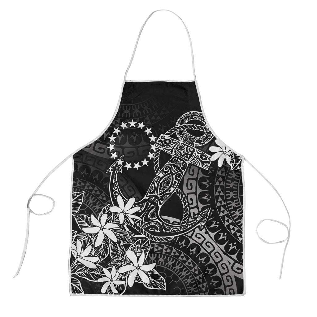 Black Kuki Airani Tapakau Apron Tribal Anchor Mix Tiare LT7 Black - Polynesian Pride
