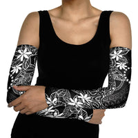 Black Kuki Airani Tapakau Arm Sleeves Tribal Anchor Mix Tiare