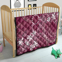 Maroon Kuki Airani Tapakau Quilt Tribal Anchor Mix Tiare