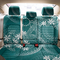 Teal Kuki Airani Tapakau Back Car Seat Cover Tribal Anchor Mix Tiare