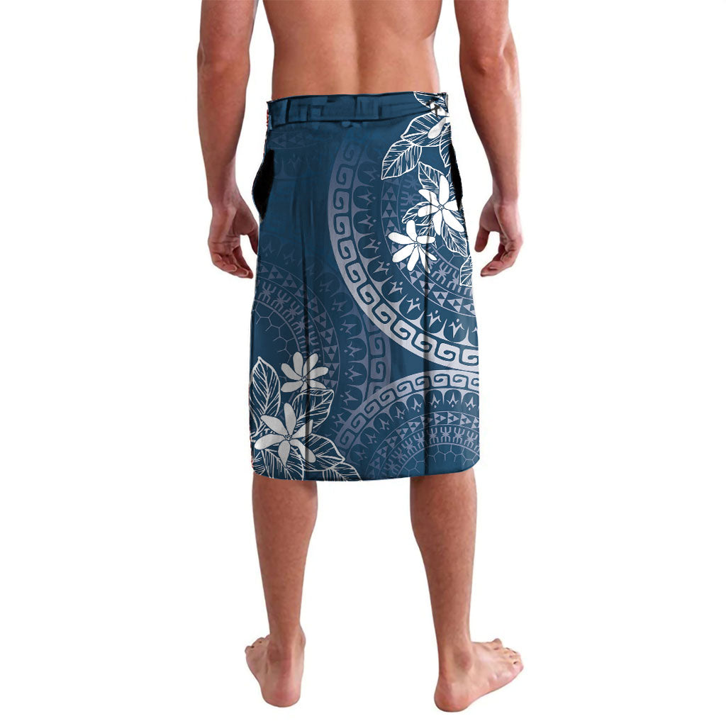 Navy Kuki Airani Tapakau Lavalava Tribal Anchor Mix Tiare