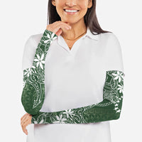 Sage Green Kuki Airani Tapakau Arm Sleeves Tribal Anchor Mix Tiare