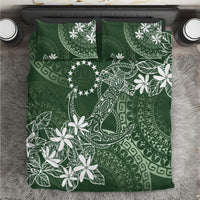 Sage Green Kuki Airani Tapakau Bedding Set Tribal Anchor Mix Tiare LT7 Sage Green - Polynesian Pride