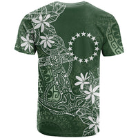 Sage Green Kuki Airani Tapakau T Shirt Tribal Anchor Mix Tiare