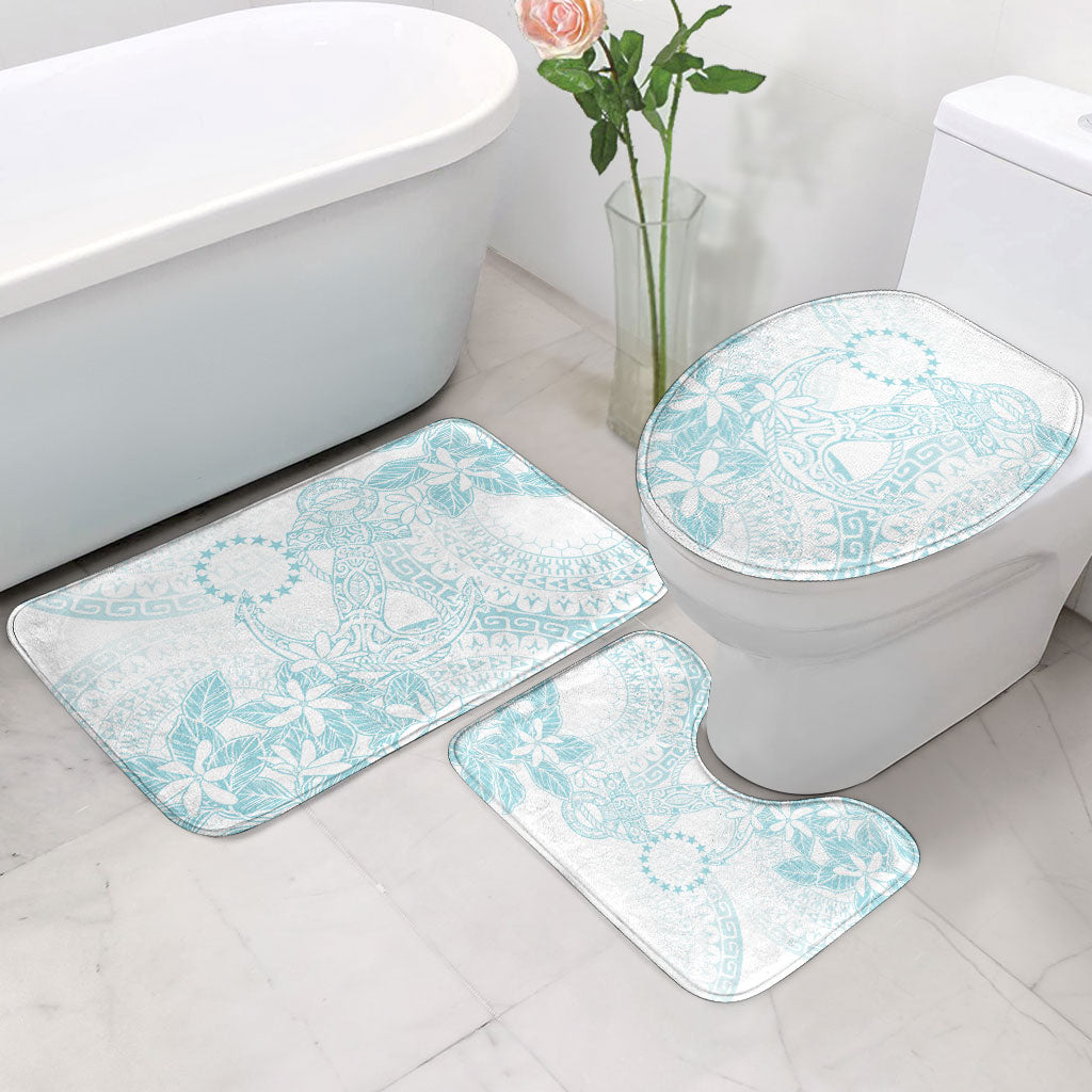 Turquoise Kuki Airani Tapakau Bathroom Set Tribal Anchor Mix Tiare