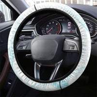 Turquoise Kuki Airani Tapakau Steering Wheel Cover Tribal Anchor Mix Tiare LT7 - Polynesian Pride