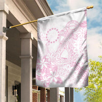 Candy Pink Kuki Airani Tapakau Garden Flag Tribal Anchor Mix Tiare