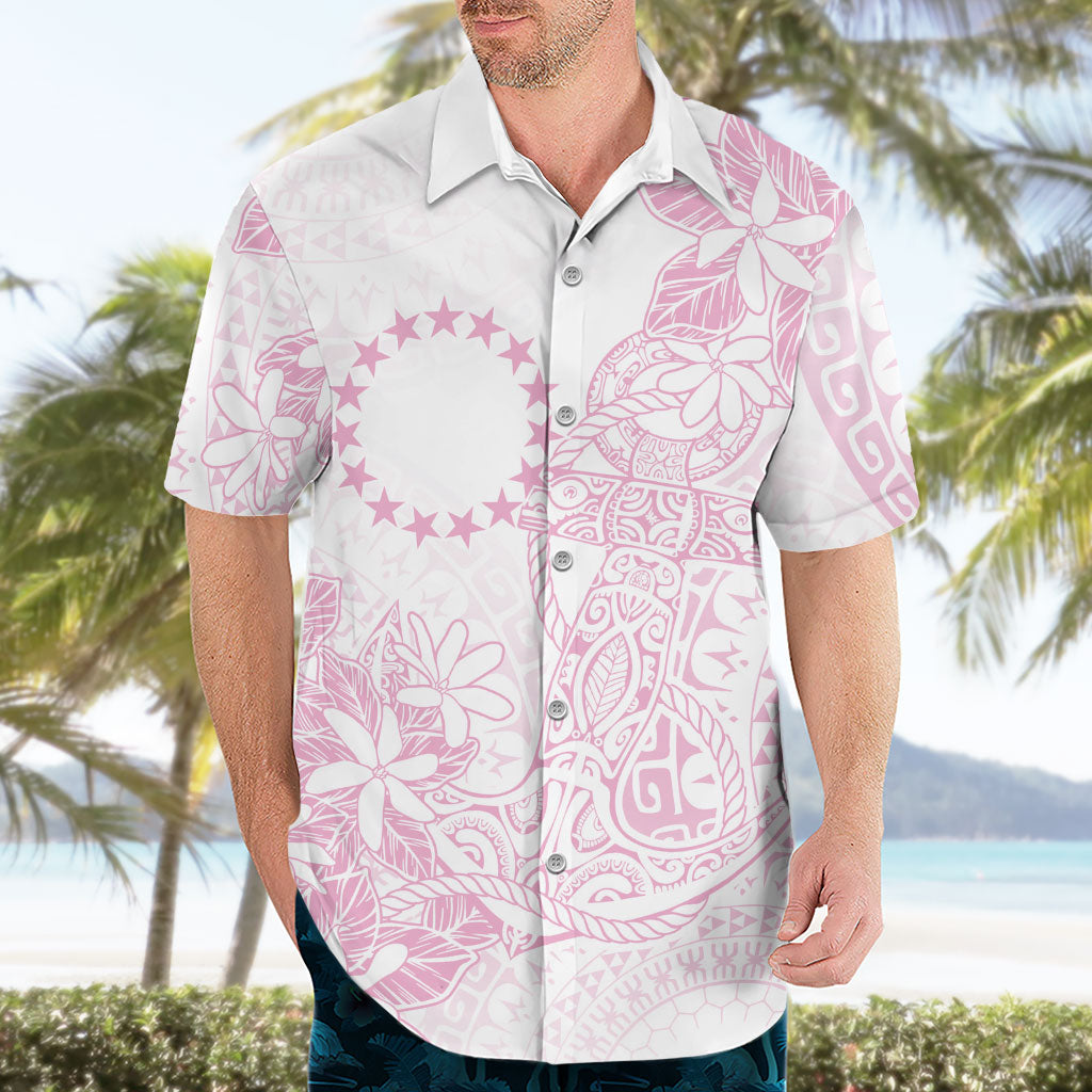 Candy Pink Kuki Airani Tapakau Hawaiian Shirt Tribal Anchor Mix Tiare LT7 - Polynesian Pride