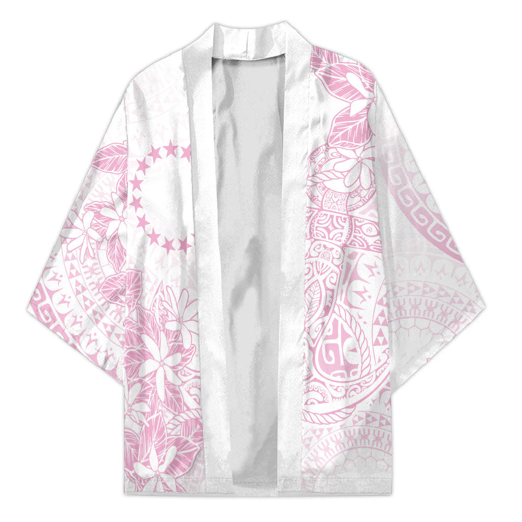 Candy Pink Kuki Airani Tapakau Kimono Tribal Anchor Mix Tiare