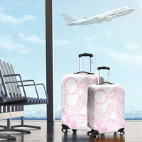 Candy Pink Kuki Airani Tapakau Luggage Cover Tribal Anchor Mix Tiare LT7 - Polynesian Pride