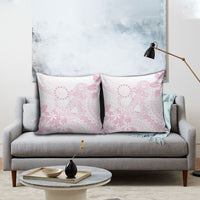 Candy Pink Kuki Airani Tapakau Pillow Cover Tribal Anchor Mix Tiare LT7 - Polynesian Pride