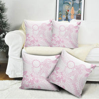 Candy Pink Kuki Airani Tapakau Pillow Cover Tribal Anchor Mix Tiare LT7 - Polynesian Pride