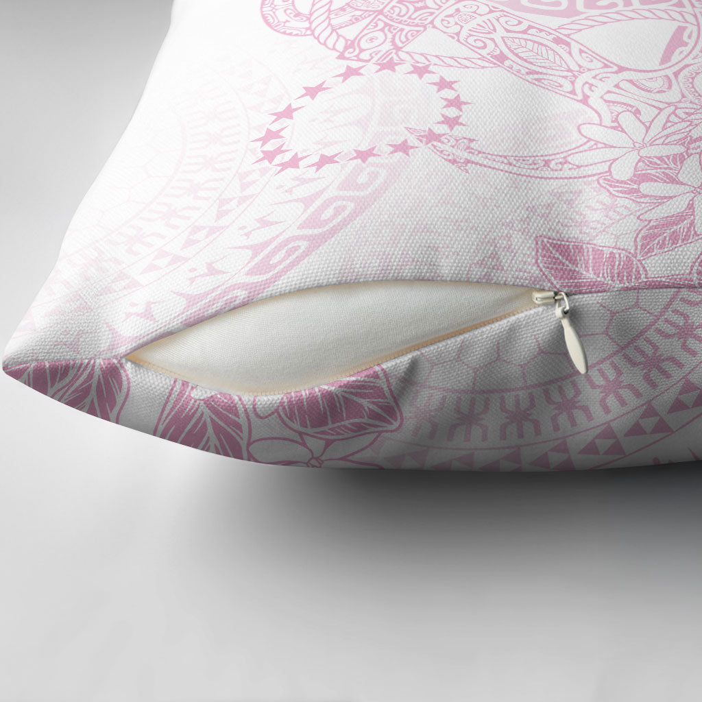 Candy Pink Kuki Airani Tapakau Pillow Cover Tribal Anchor Mix Tiare LT7 - Polynesian Pride