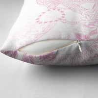 Candy Pink Kuki Airani Tapakau Pillow Cover Tribal Anchor Mix Tiare LT7 - Polynesian Pride