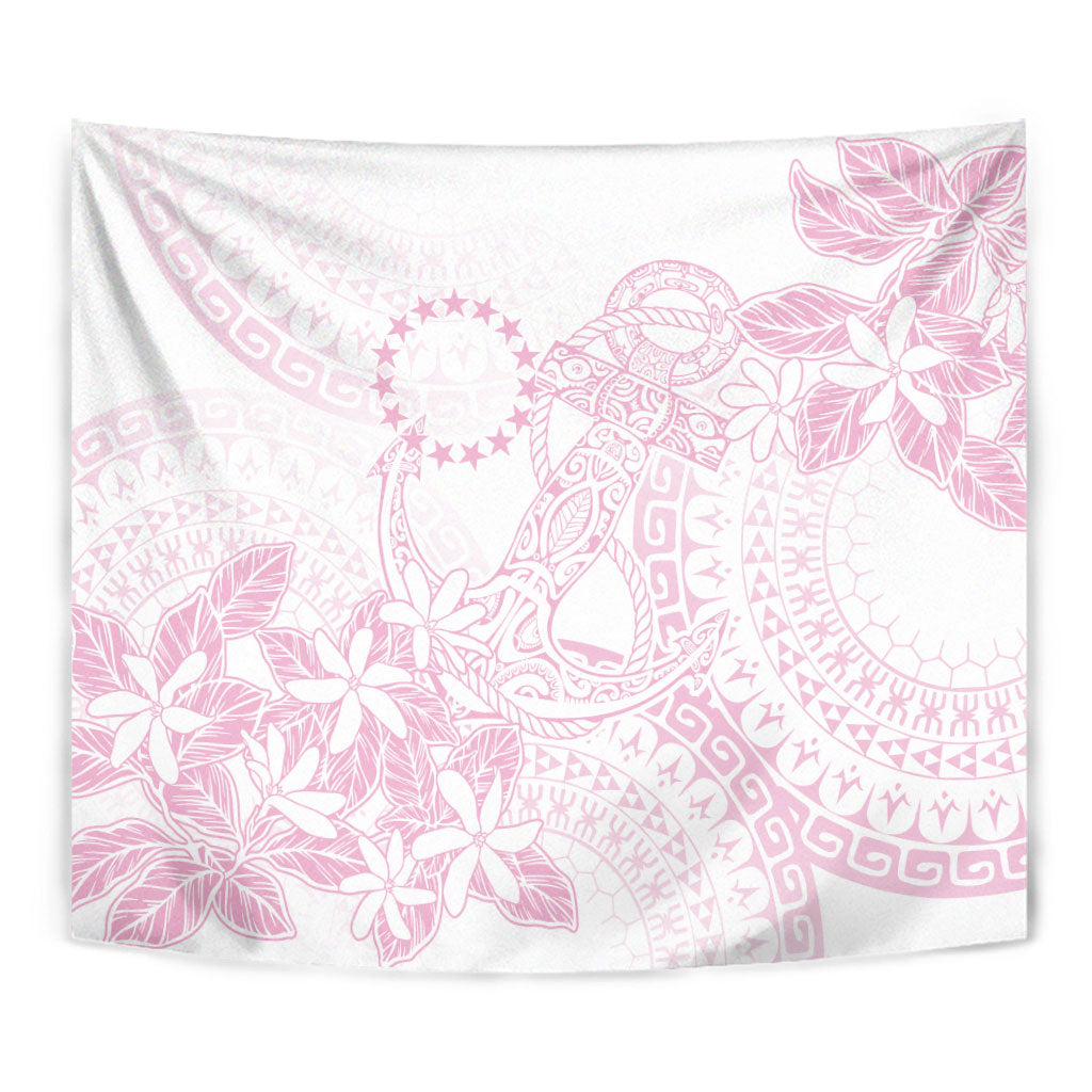 Candy Pink Kuki Airani Tapakau Tapestry Tribal Anchor Mix Tiare