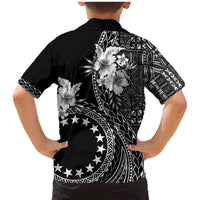 Kia Orana Cook Islands Family Matching Mermaid Dress and Hawaiian Shirt Tiare and Stars LT7 - Polynesian Pride