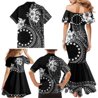 Kia Orana Cook Islands Family Matching Mermaid Dress and Hawaiian Shirt Tiare and Stars LT7 - Polynesian Pride